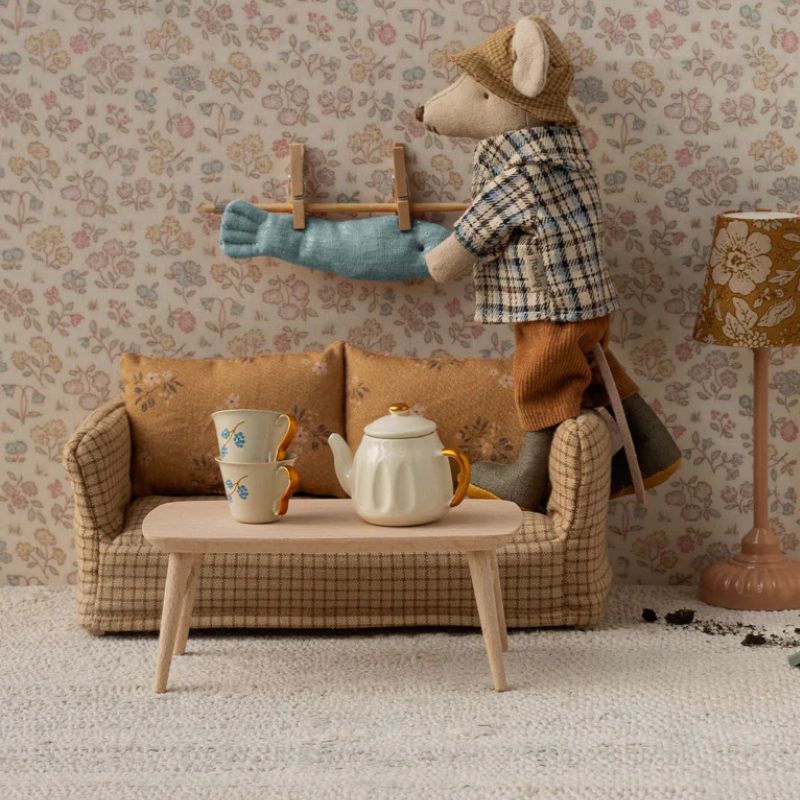 Sofabord i træ til mus