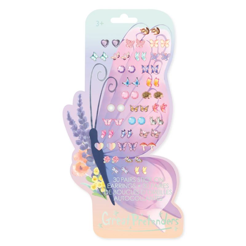 Ørestickers - sommerfugl