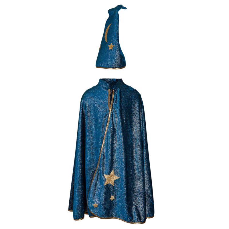 Starry night udklædningskappe med hat