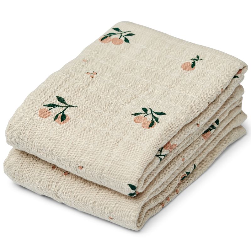 Stofbleer 2-pak peach/ sea shell mix