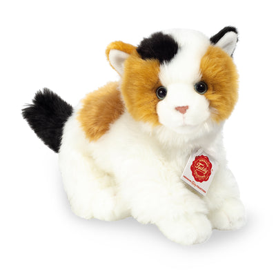 Bamse kat sort/hvid/brun