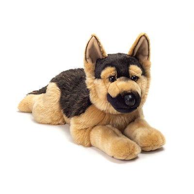 Liggende schæferhund 60 cm