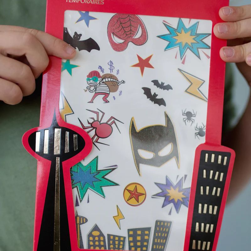 Tattoos 20 stk - Superhelteark