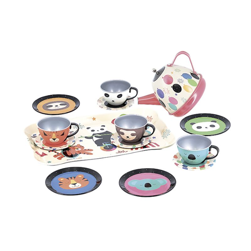 Tesæt i metal med musik - Jungle