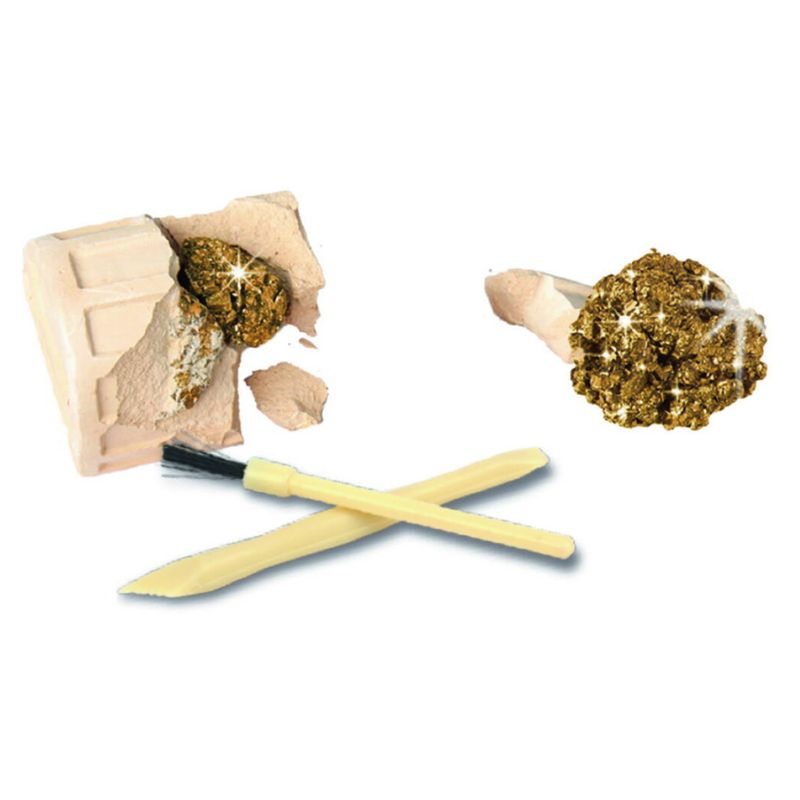 Udgravningssæt med guldskat