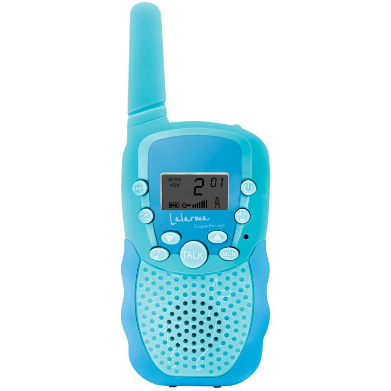 Walkie talkie blå 1 stk