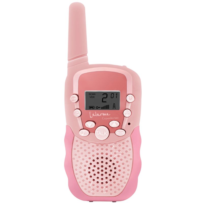 Walkie talkie lyserød 1 stk