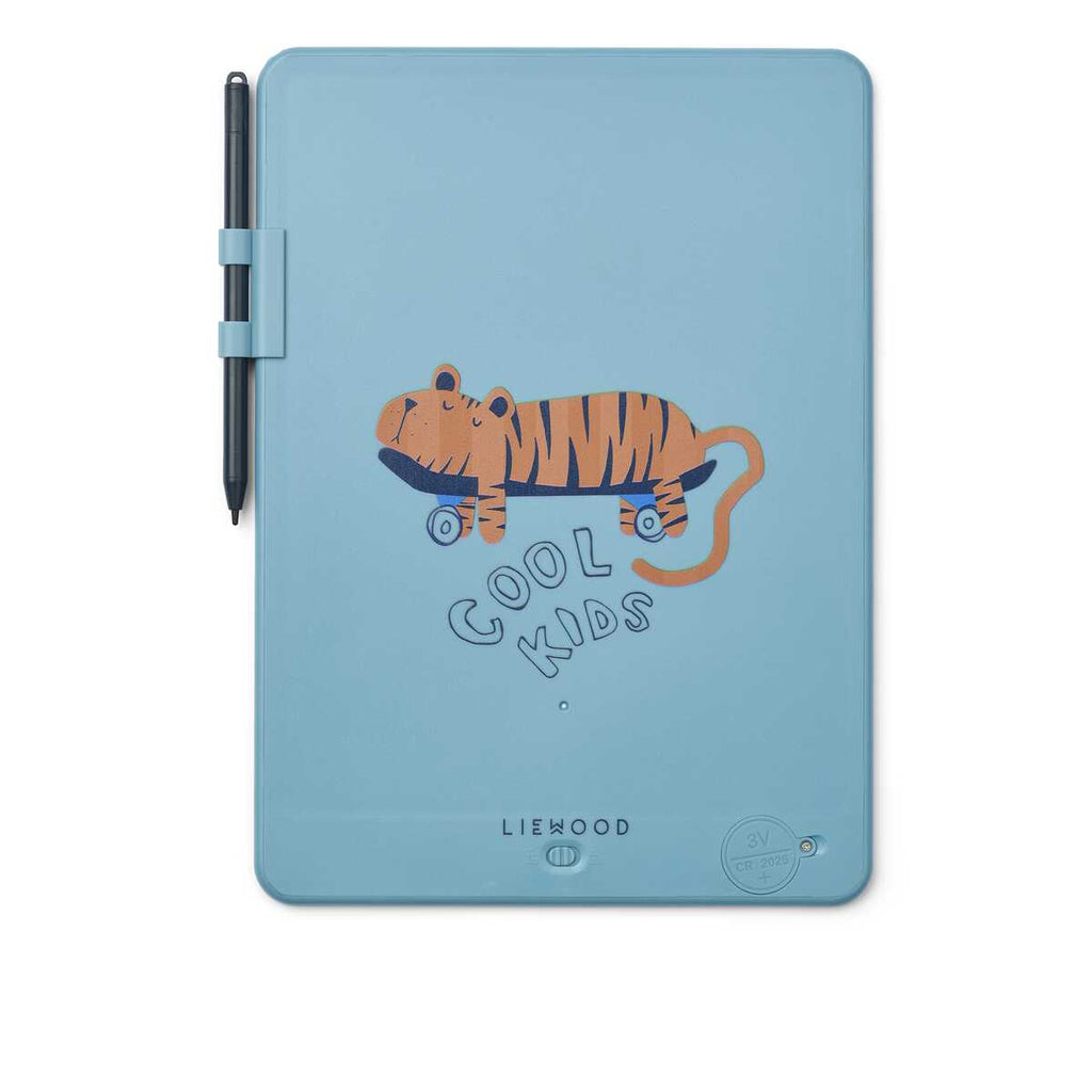 Magisk tegnetavle Zora Tiger/ Beach blue