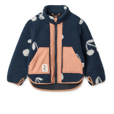Nolan jakke cherry blossom/classic navy