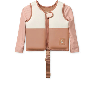 Svømmevest med ærmer - tuscany rose multi mix
