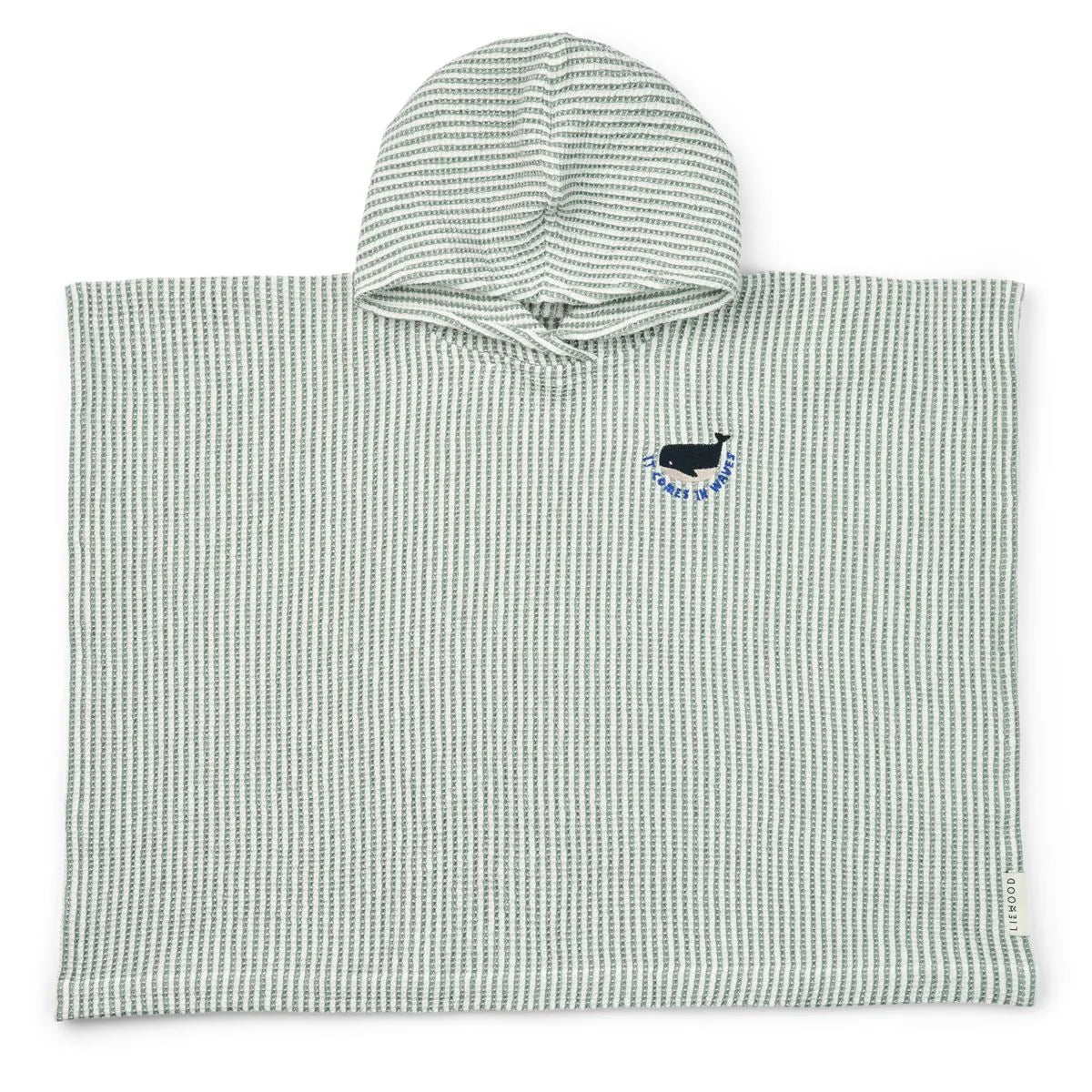Pacho poncho - Peppermint/ creme de la creme