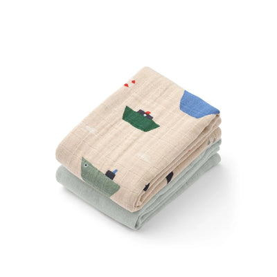 Stofbleer 2pak sailing/dove blue mix