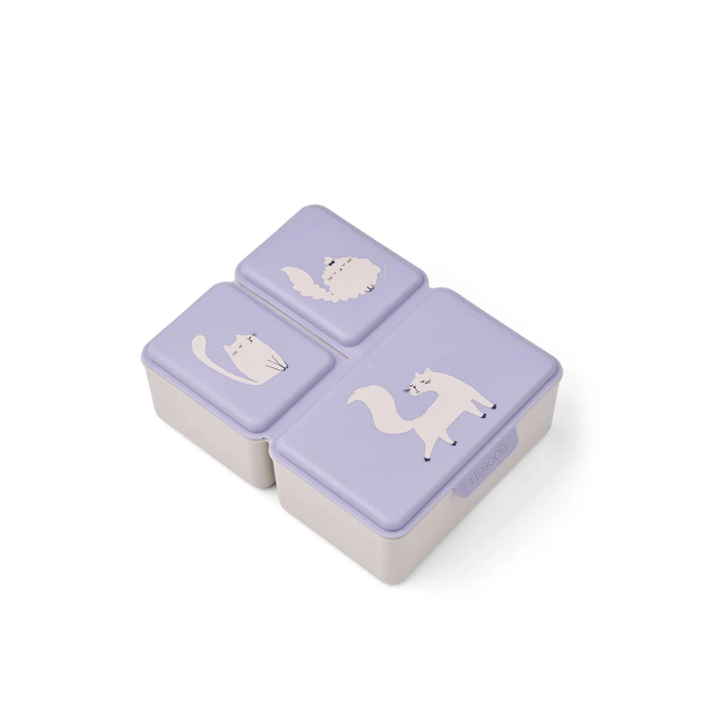 Driss lunchbox - cat warm lillac