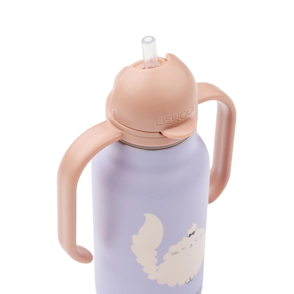 Kimmie vandflaske 250 ml - purple cat