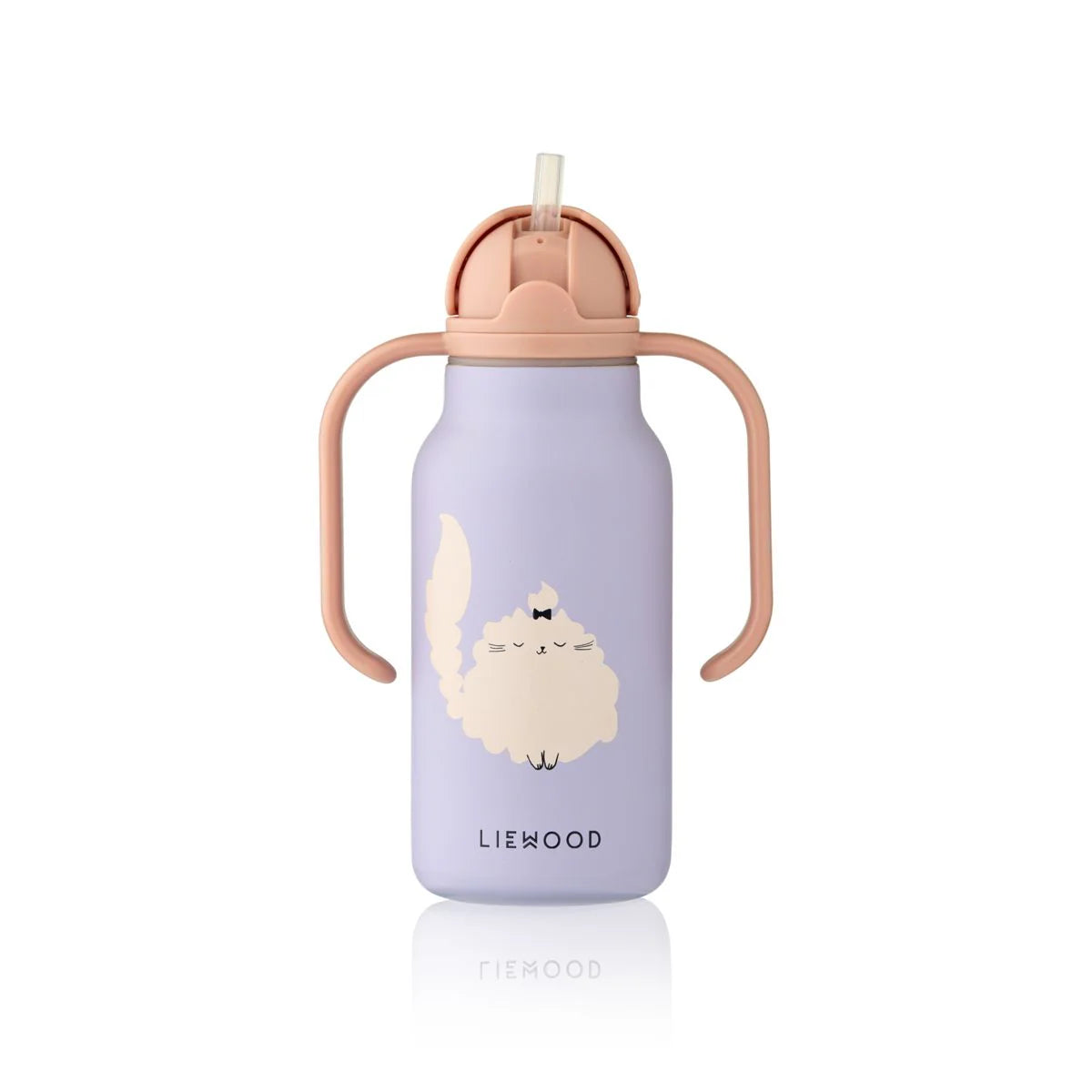 Kimmie vandflaske 250 ml - purple cat
