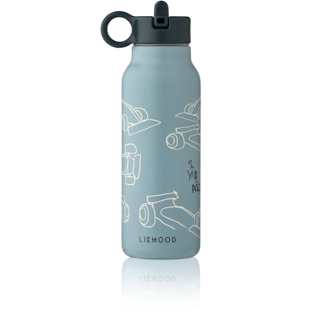 Falk water bottle 350 ml - race cars
