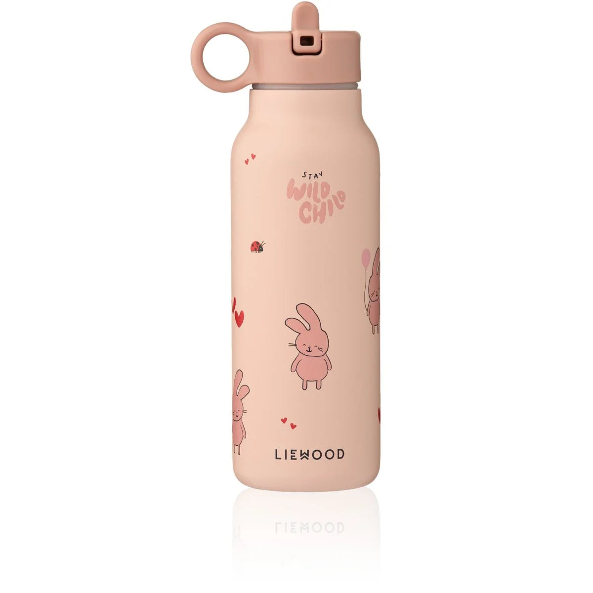 Falk water bottle 350 ml - wild child/rosey