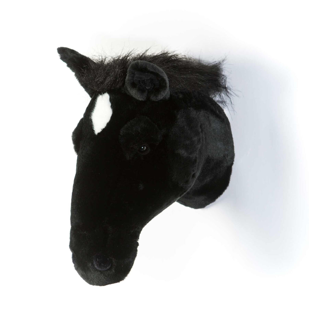 Dyrehoved til væg - hest