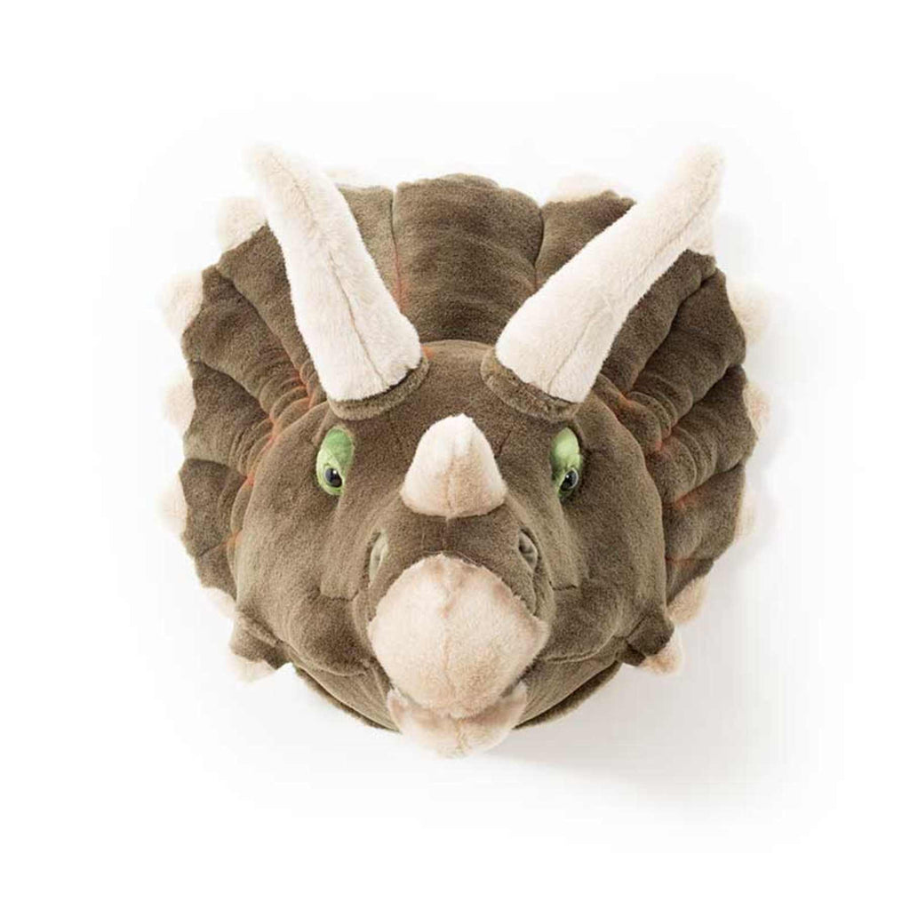 Dyrehoved til væg - Dinosaur/ triceratops