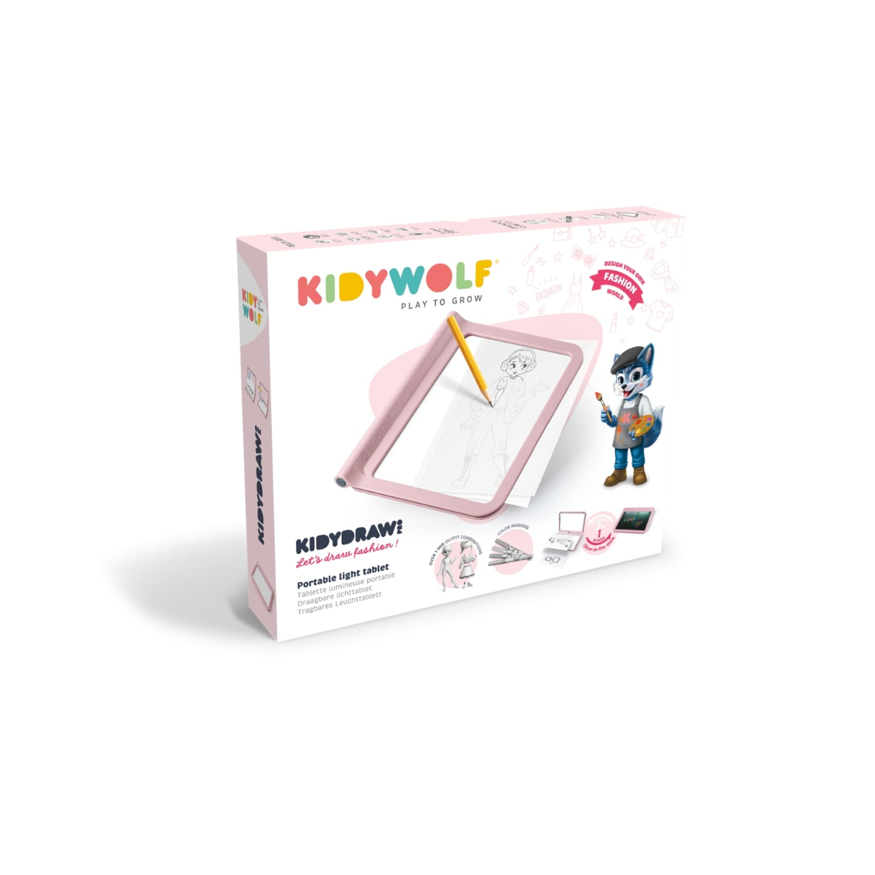 Kidydraw pro lystablet - fashion