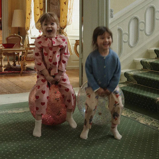 Glitter jump ball lemon