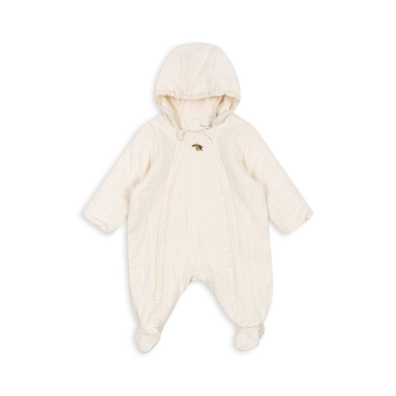 Minna padded køredragt - Antique white