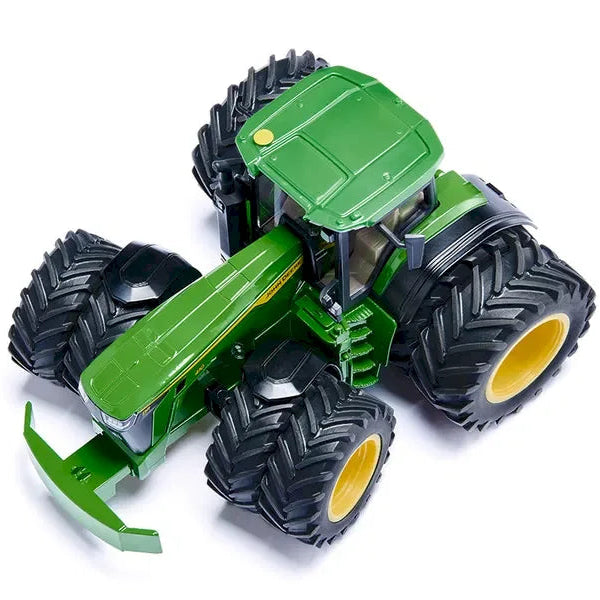 John Deere traktor 8R med tvillingedæk 1:32