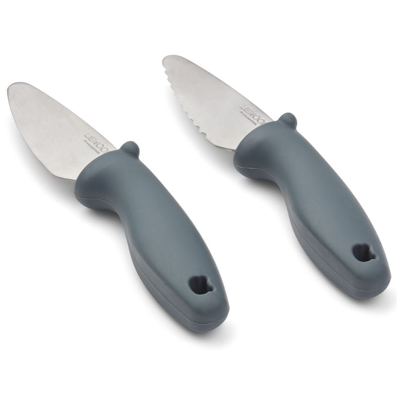 Børneknive whale blue