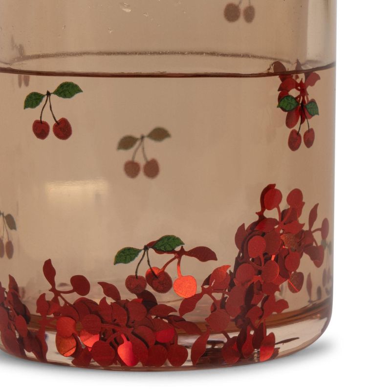 Glitterkopper 2stk - Cherry