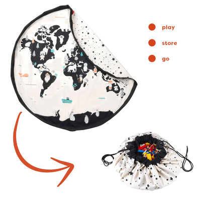 Playmat & storagebag - Worldmap