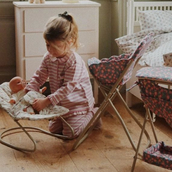 Skråstol til dukke - Verona blues