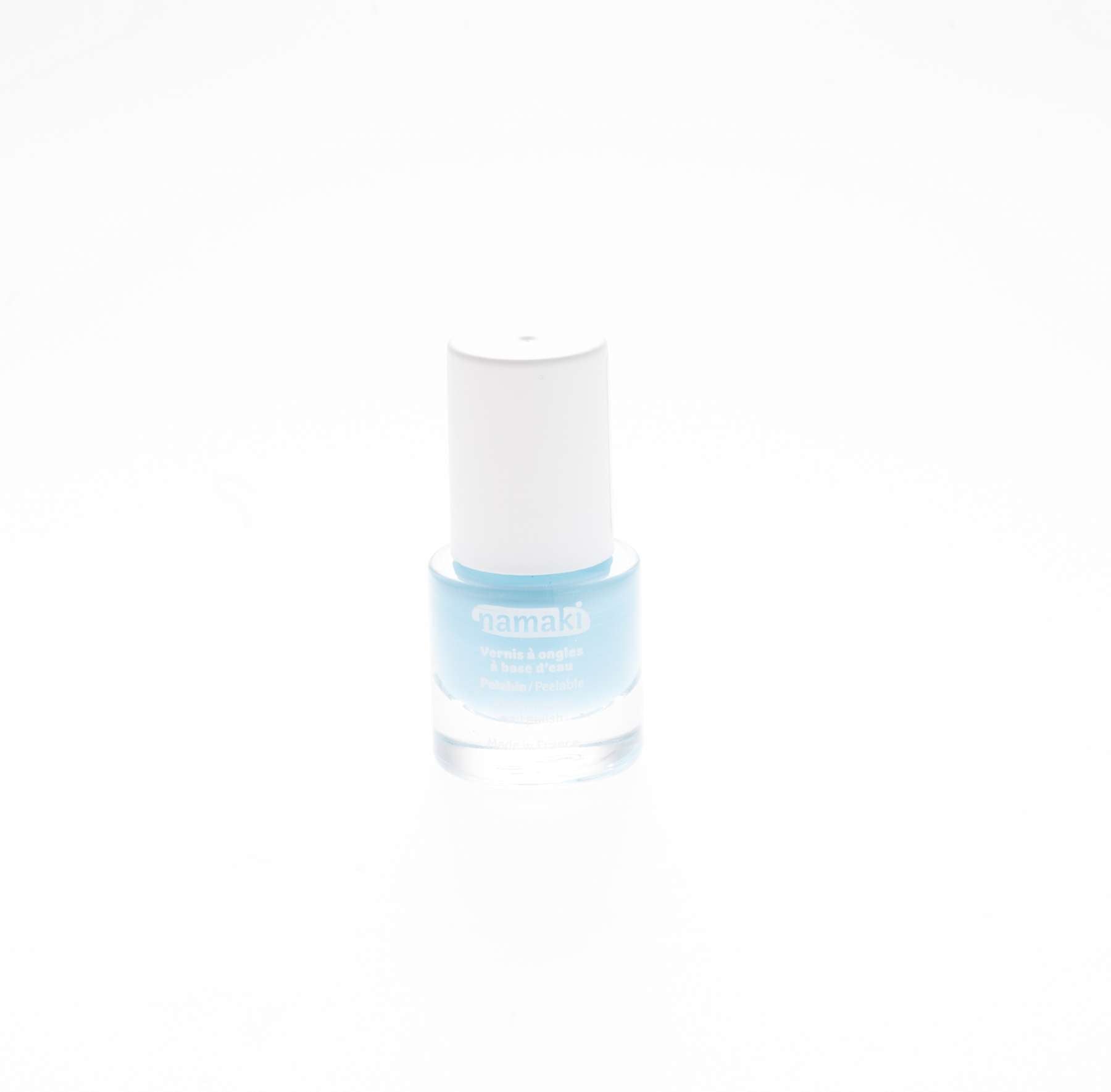 Vandbaseret neglelak - frosted blue