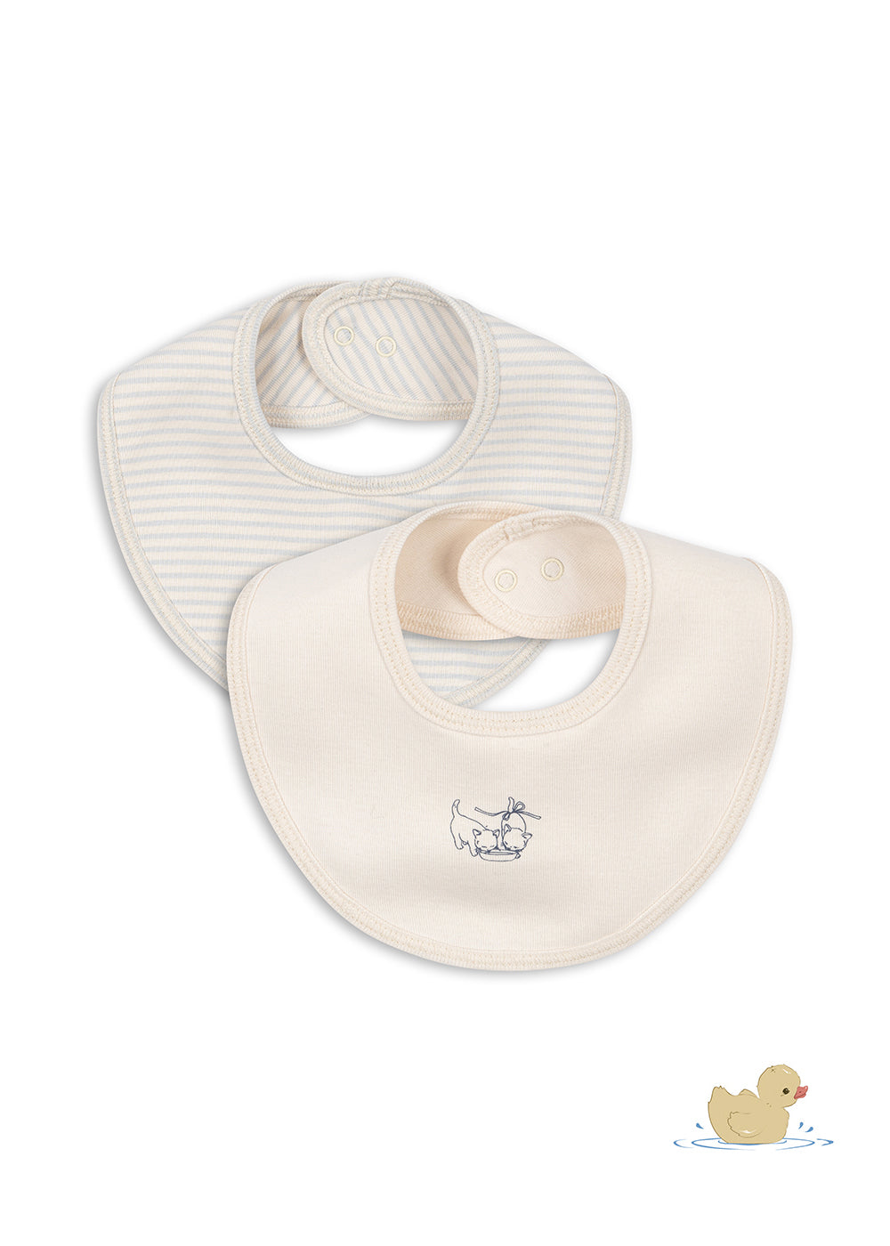 Fio Stripe 2 Pack Bibs