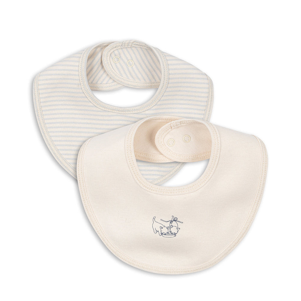 Fio Stripe 2 Pack Bibs