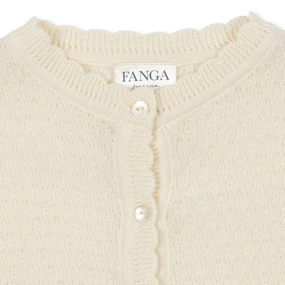 Venti Pointelle Cardigan
