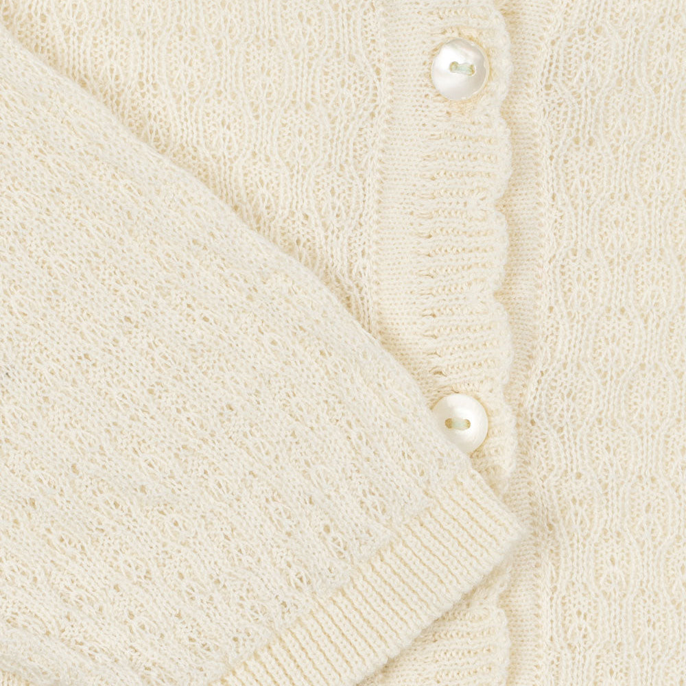 Venti Pointelle Cardigan