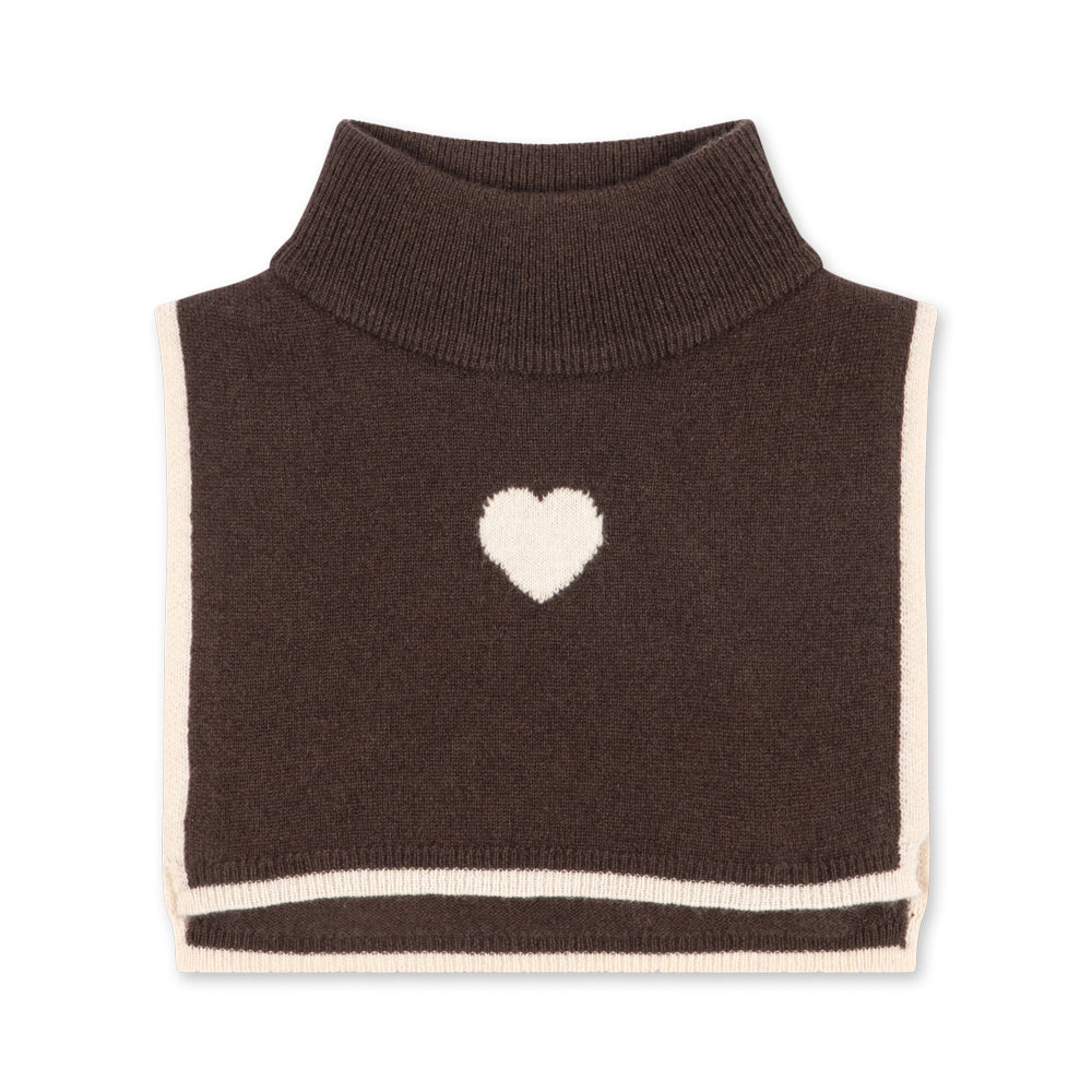 Colette halsedisse chocolate brown