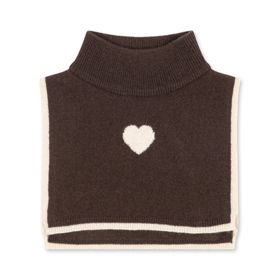 Colette halsedisse chocolate brown