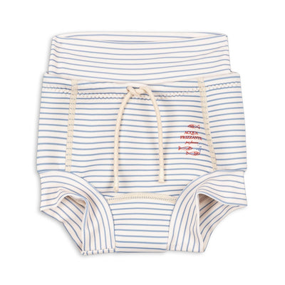 Bobbi badebukser - Stripe blue