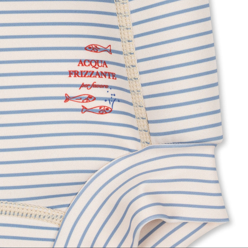 Bobbi badebukser - Stripe blue