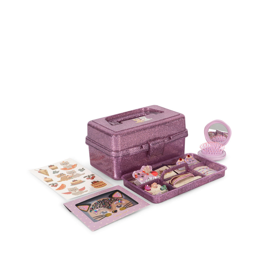Glam me up kuffert - amour pink