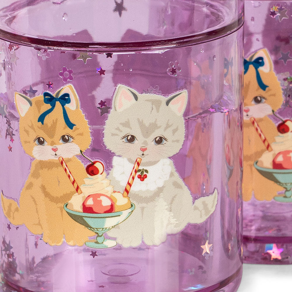 Glitterkopper Kitty Gelateria 2 stk