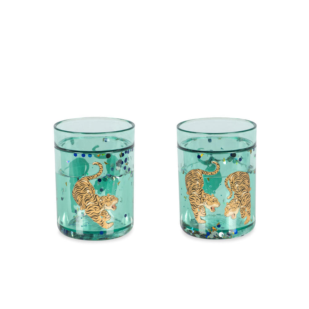 Glitterkopper Tiger Ruggito 2 stk