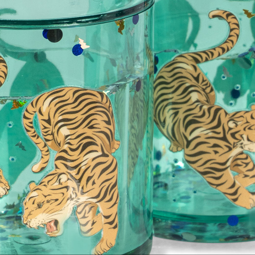 Glitterkopper Tiger Ruggito 2 stk