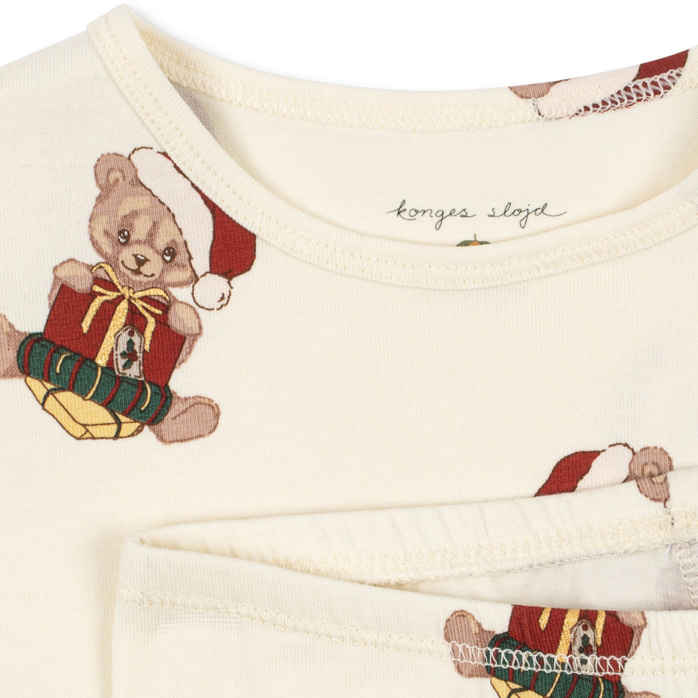 Julesæt bluse og bukser - Teddy bear