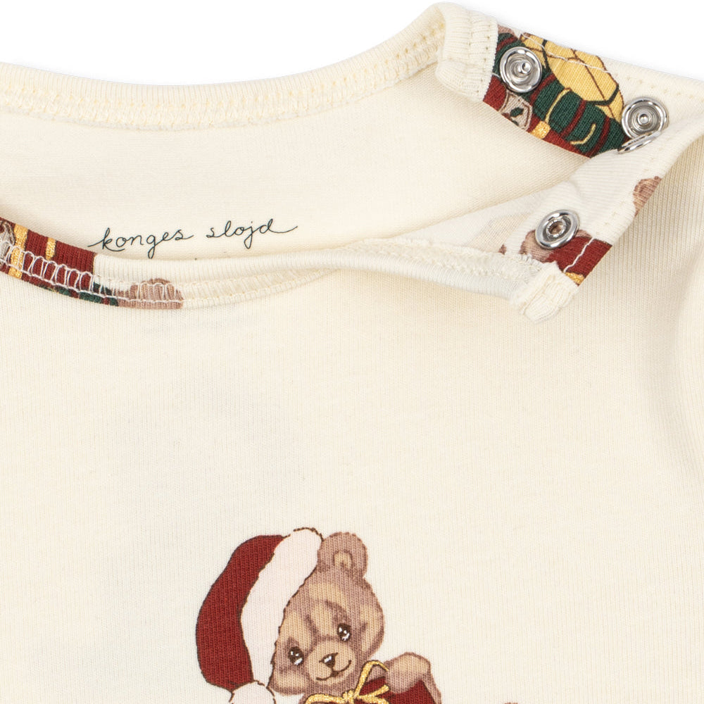 Julesæt body og bukser - Teddy bear