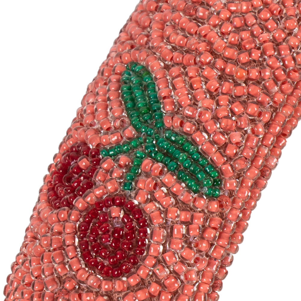 Perlehårbøjle cherry