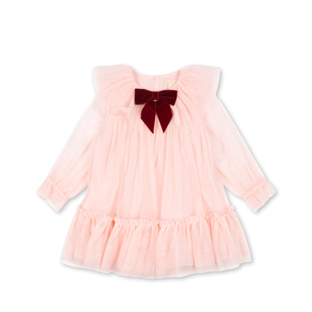 Kjole med sløjfe - Creole Pink