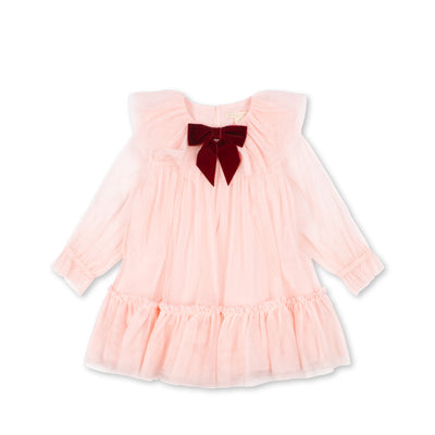 Kjole med sløjfe - Creole Pink