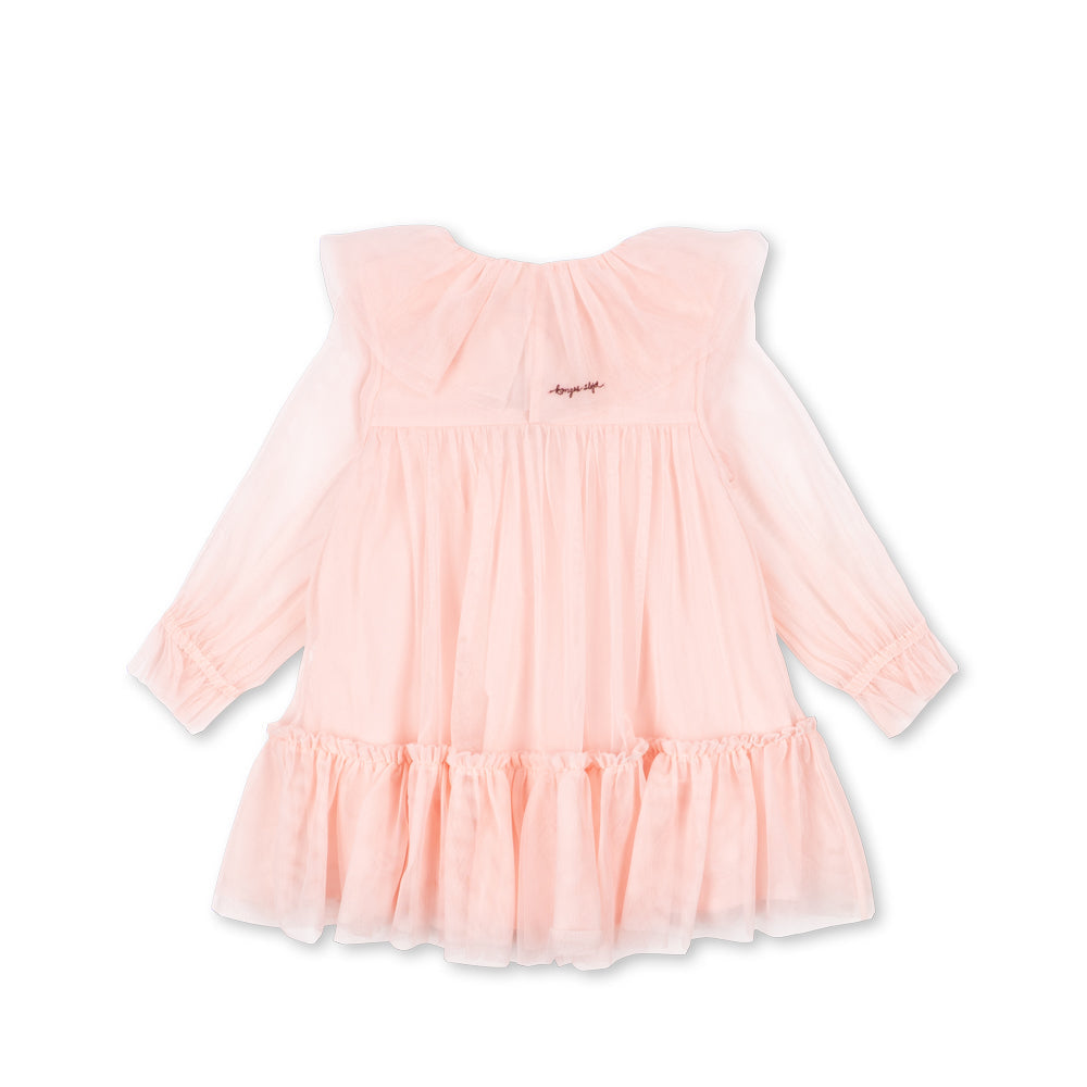 Kjole med sløjfe - Creole Pink